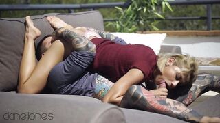 Dane – Jones Long titties Hispanic Veronica Leal deepthroats and squirts on huge cock