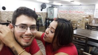 my cousin Daniela blowing the penis but I think she