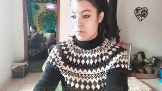 sexy stepsister fucks stepbrother by surprise, concealed web cam