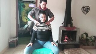 sexy stepsister fucks stepbrother by surprise, concealed web cam