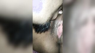 Soak cunt licking, turned on punjab