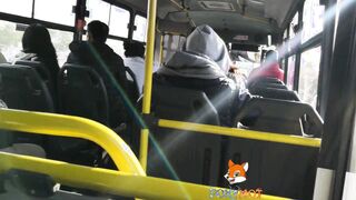 Flashing compilation outdoors outdoors beach and bus