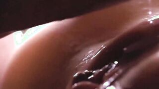 Filled the vagina with sperm and plowed her. Close up jizzed