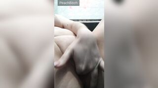 PeachBitch: Little Stepsister Masturbates On Camera For Me