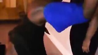 Dancer Literally Sets Her BOOTY On Fire Must See