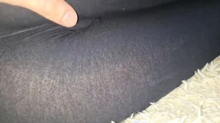 My babe tight pants from the back