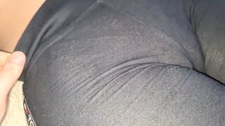 See me remove her tight cameltoe pants