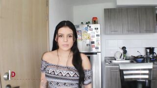 MY STEPSISTER OWES ME CASH SO I BONED HER INSIDE