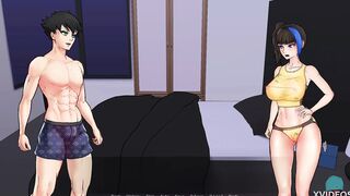 CONFINED WITH GODDESSES #45 • Deeply into the shower