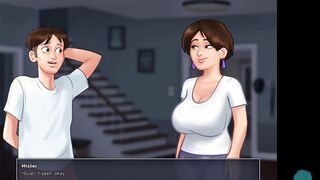 SUMMERTIME SAGA #111 • Plunging deep in that tight vagina