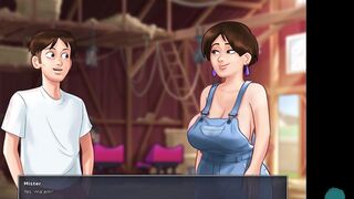 SUMMERTIME SAGA #111 • Plunging deep in that tight vagina