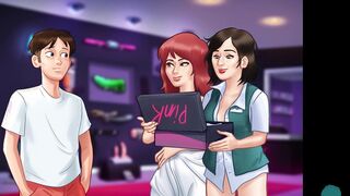 SUMMERTIME SAGA #111 • Plunging deep in that tight vagina