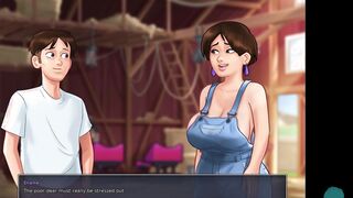 SUMMERTIME SAGA #111 • Plunging deep in that tight vagina