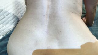 Hairy Pussy And Spreading Stinky Ass Mom is Totally Nude