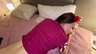 I PLAY WITH STEP-DAUGHTER AND CUM DEEP IN
