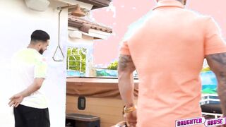 DaughterAbuse.com - Stepdads are thrilled to view stepdaughters Kira Perez