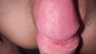 Stunning creamy cunt close up banged