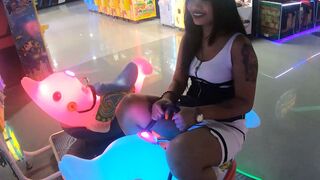 Cute amateur Thai teen vibrator fun