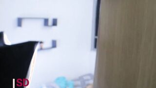 MY SISTER SPIES ON ME WHILE I MASTURBATE- PORN INSIDE