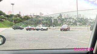 Realized uber was filming me and teased him until he