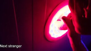 Glory hole adventures with strangers