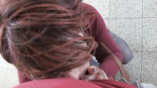 Sex into the train station - Outdoor with Popp Sylvie