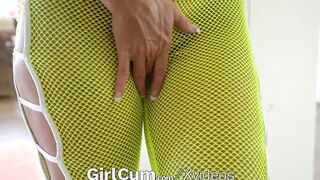 GIRLCUM Long Tit Brandi Love Ejaculates Rough Multiple Times