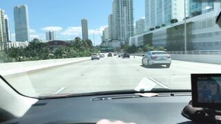 Swedish Cheating Ex-Wife Deepthroats and Gags into Miami