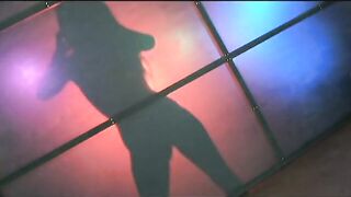 Homemade striptease leads to rough screwed into the garage