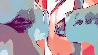 White sluts Twerks On A Toy