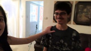 Nerdy Innocent Boy Eats Out His Dyke Next Door