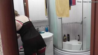Stepad again watches his step daughter masturbate vagina. Daddy jerk off