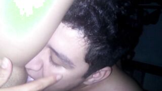 my twat gots eated hard by the cuckoldslave before goimg to plowed with my bbcs