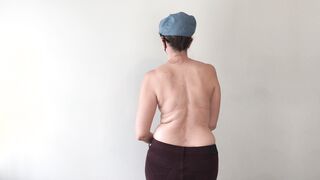 Braless, Topless, Bare Breasted Mom does Covid Titty Dance