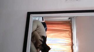 Colombiana Colegiala Hispanic mamando verga