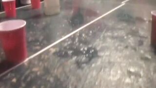 College dick blowing 18 yo goes down on penis