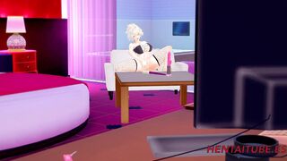 Boku No Hero Anime - Mitsuki Bakugou Finger Fuck herself and