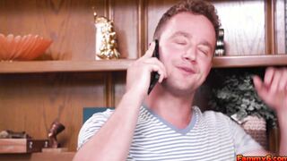 Stepbrother shows stepsister his dick and was amazed how long