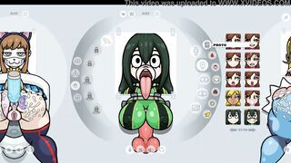 Fapwall [Rule 34 Animated game] adult Tsuyu Asui from my