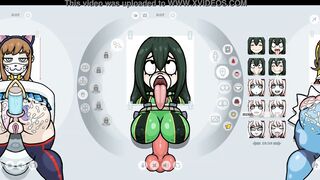  Presents Fapwall [Rule 34 Animated game] adult Tsuyu Asui  from my