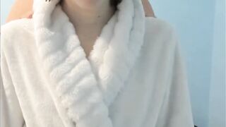 Part#1 She gets a incredible sexy naughty rubs including a superb finale with her BF's cum