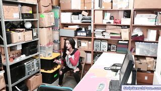 Security guard fucking teen shoplifter