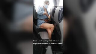 Outside bus crossed leg masturbation orgasm