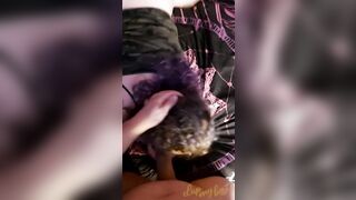 point of view - Huge Titty Gothic Women Blowing Cock