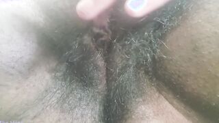 BBW Unshaved Cunt Worship and Play