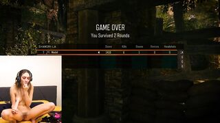 Fucking Myself Gaming & Orgasm Gagged to Finish - KinkEsports