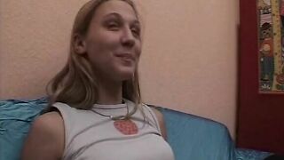 Teenagers with her new Sex Toy Selfmade