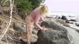 Pounded a fellow traveler on the coast