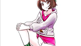 Gloria(Yuri) Female Domination, Ice play Animated JOI[commission]