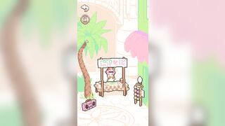 CocoNut Shake [Pixel Anime game] Long breast milking on the beach